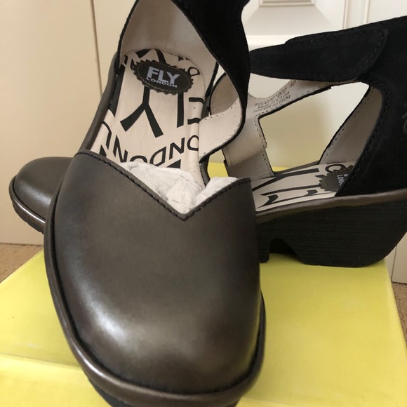 Fly London “Grace “wedge shoes for sale NEVER WORN - Picture 5 of 5